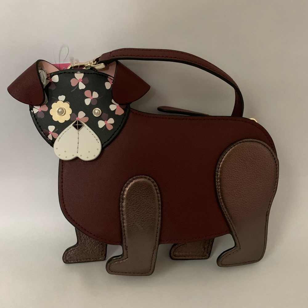 Kate Spade floral pup purse